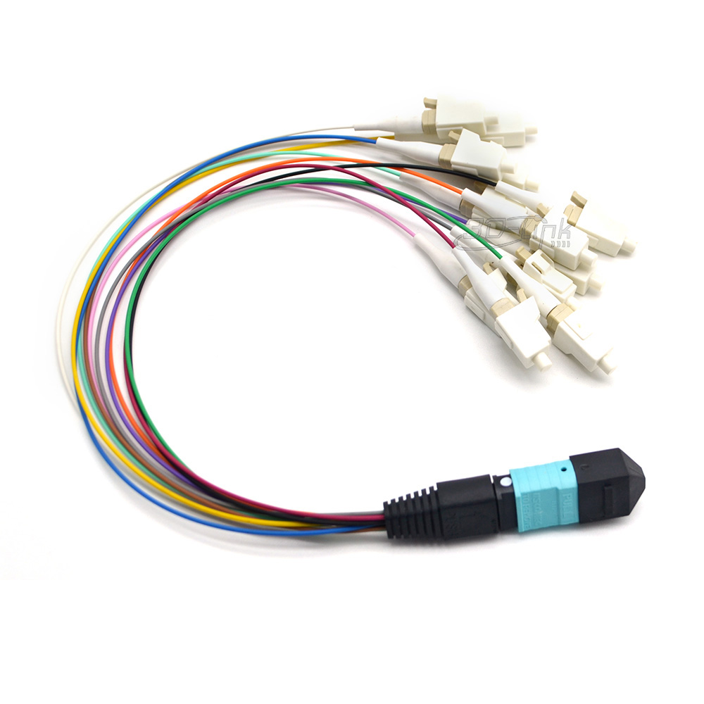 MTP-LC OM3 12C Fanout Cables